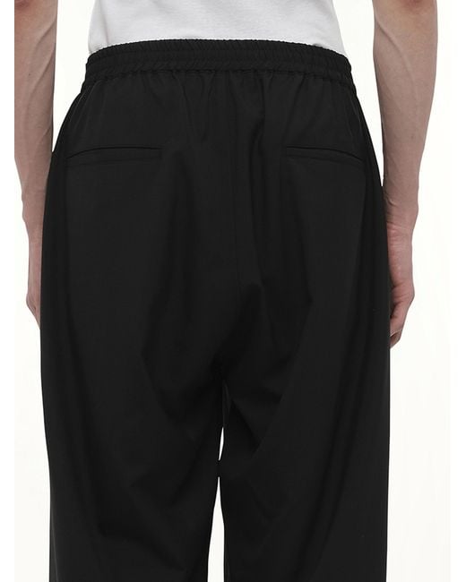 Undercover Black Chaos Balance Casual Pants, 100% Polyester for men