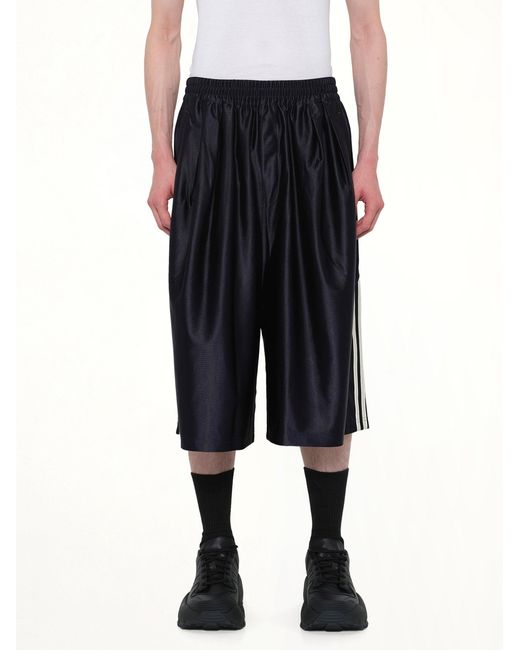 Willy Chavarria Black Adidas X Wc Dazzle Shorts for men