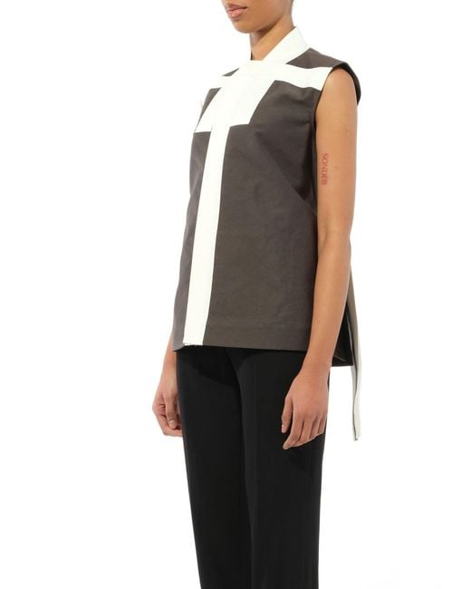 Rick Owens Black Brion Jacket, 100% Leather