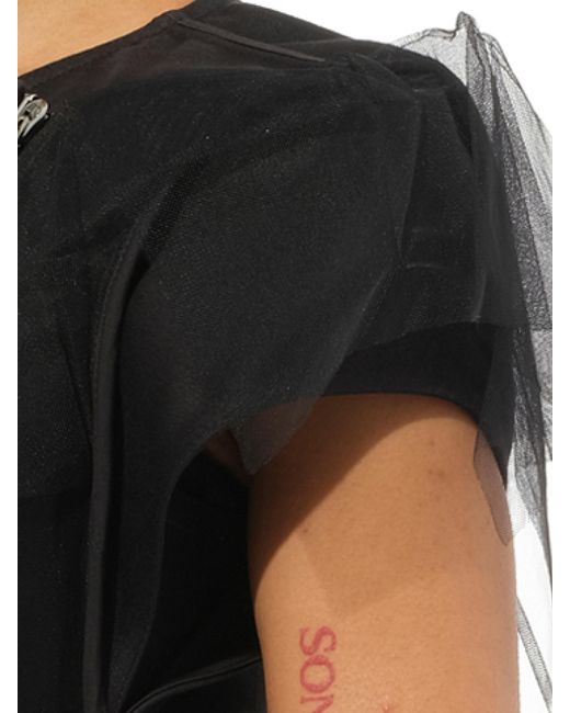 Rick Owens Black Woven Jacket, 100% Leather