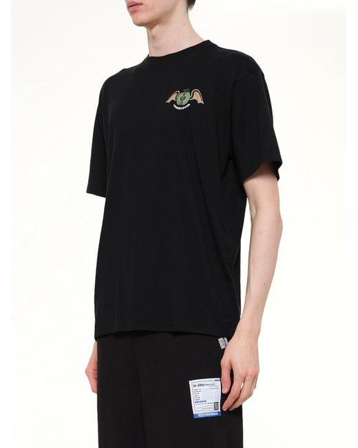 Undercover Black Apple Wings T-Shirt for men