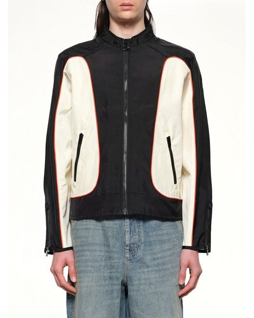 DIESEL Black J-Blink-Wrd Jacket for men