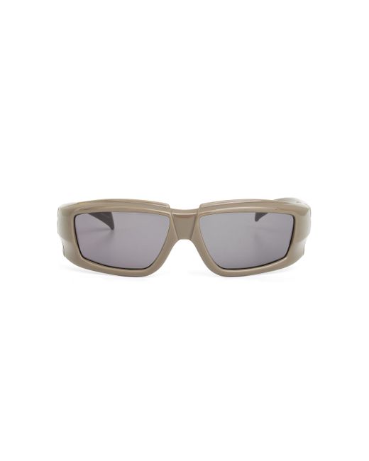 Rick Owens Gray Rick Sunglasses, Dust/, 100% Nylon