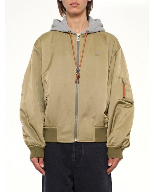 Loewe Natural Bomber Jacket for men