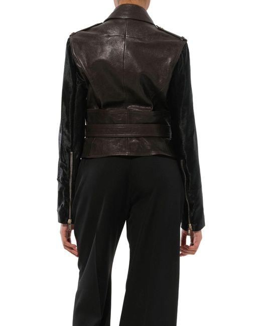 Givenchy Black Lamb Leather Jacket, 100% Leather