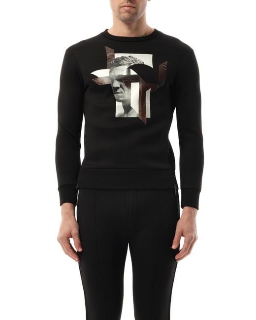Neil Barrett Black Sweatshirt for men