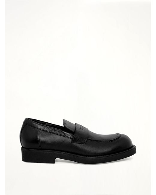MM6 by Maison Margiela Gray Mm6 Mocassin for men