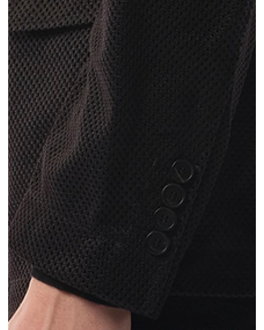 Givenchy Black Mesh Suit Jacket for men