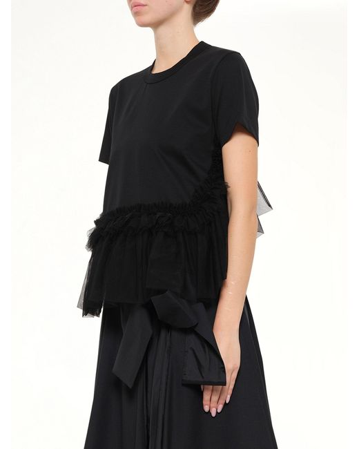 Noir Kei Ninomiya Black Ladies's T-Shirt