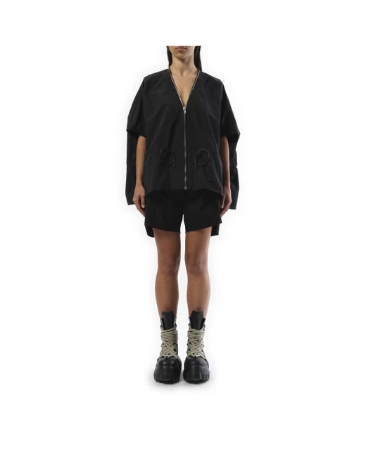 Rick Owens Black Sail Jacket, 100% Polyester