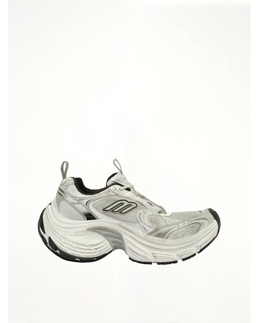 Balenciaga 10Xl Sneakers, 100% Polyester in White | Lyst