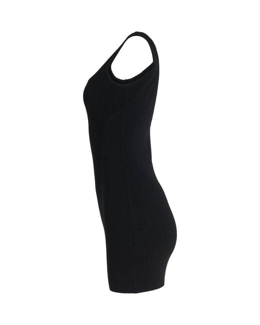 Jacquemus Black Sierra Lingerie Mini Dress