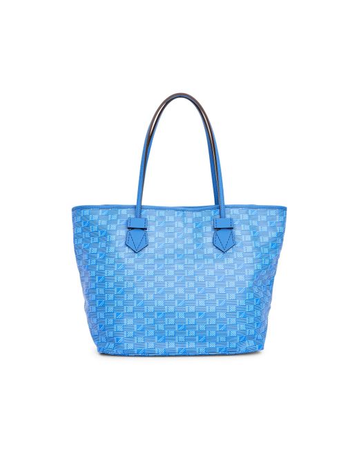 Moreau Blue Saint Tropez Tote Bag Mm, , 100% Cotton