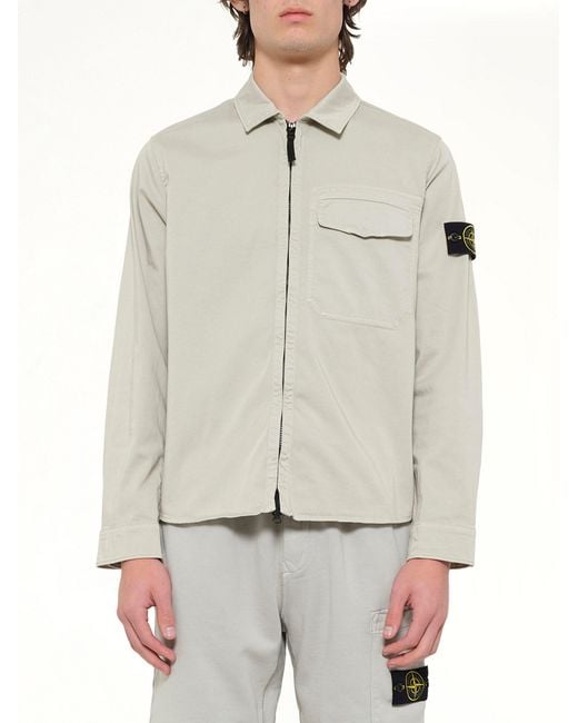 Stone Island Natural 1200015 Shirts for men