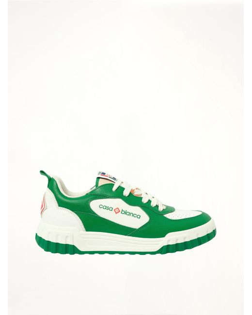Casablanca Green Court Sneaker for men