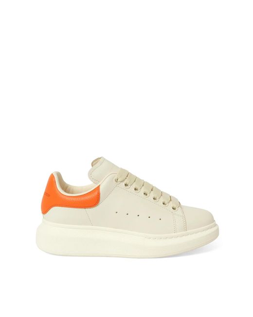 Alexander McQueen Multicolor Larry Oversized Sneakers, 100% Calf Leather