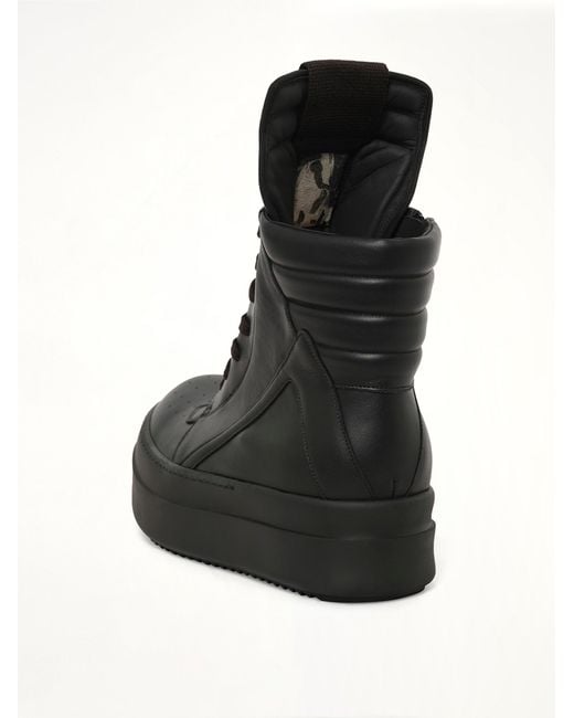 Rick Owens Black Mega Bumper Geobasket for men