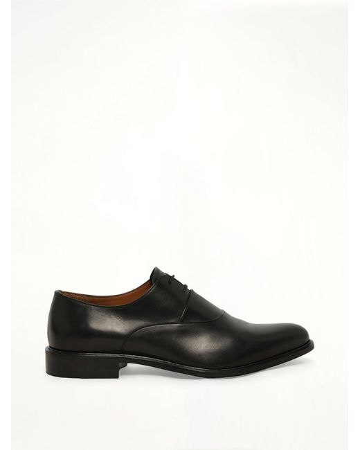 Givenchy Black Iconic Leather Richeliu for men