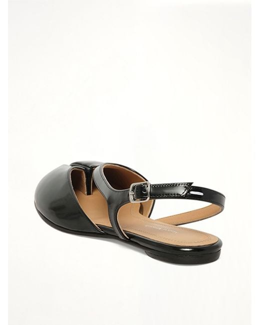 Maison Margiela White Tabi Flat Slingback