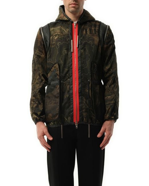 Givenchy Black Podium Dollar Bomber Jacket for men
