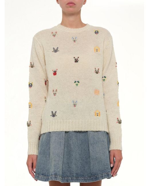 Loewe Natural Louis Wain Sweater