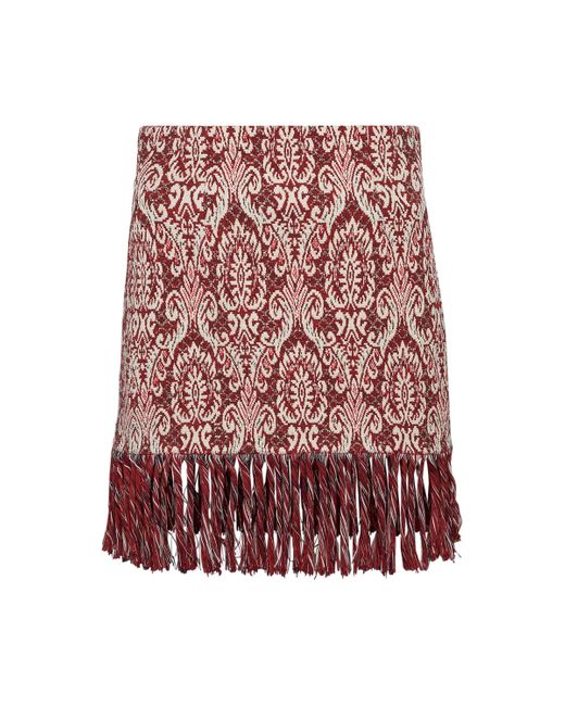 Chloé Red Skirt, /Wht