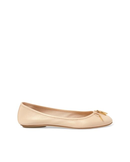 Chloé Natural Iris Ballerina, 100% Leather