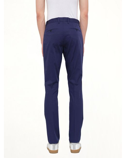 Lanvin Blue Chino Slim Rib for men
