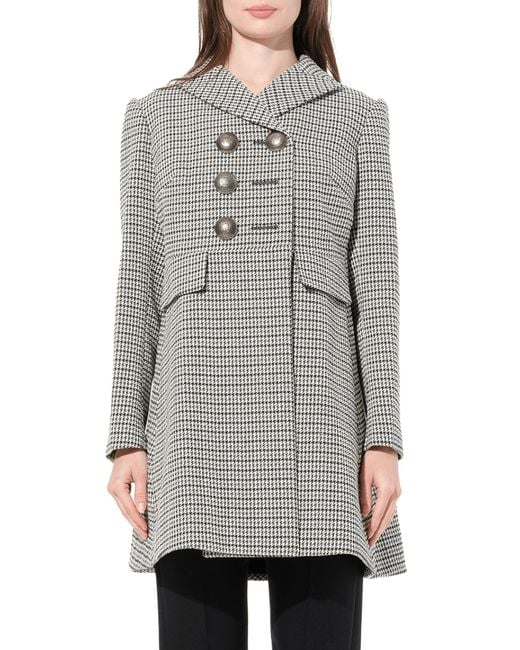 McQueen Gray Cappotto Coat