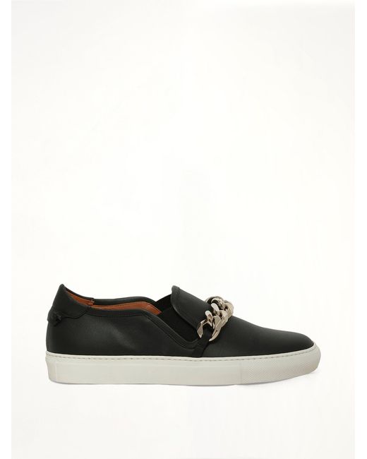 Givenchy Black Skate With Chain
