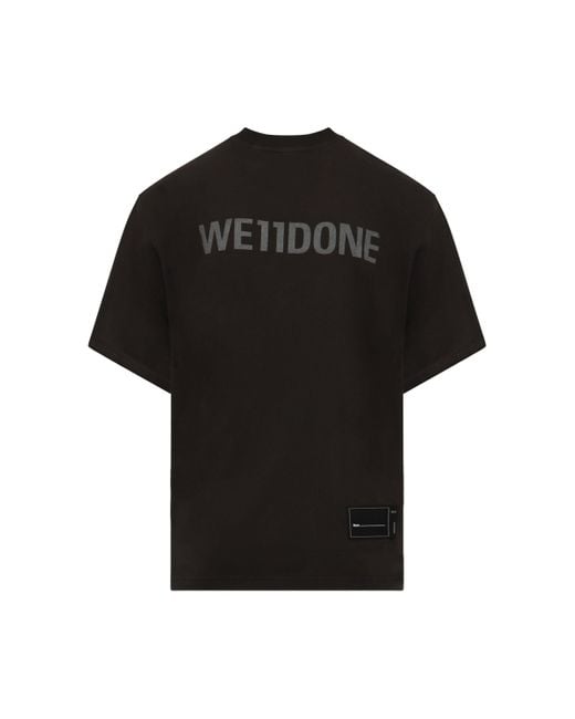 we11done Black 'New Movie Collage T-Shirt, , 100% Cotton, Size: Small for men