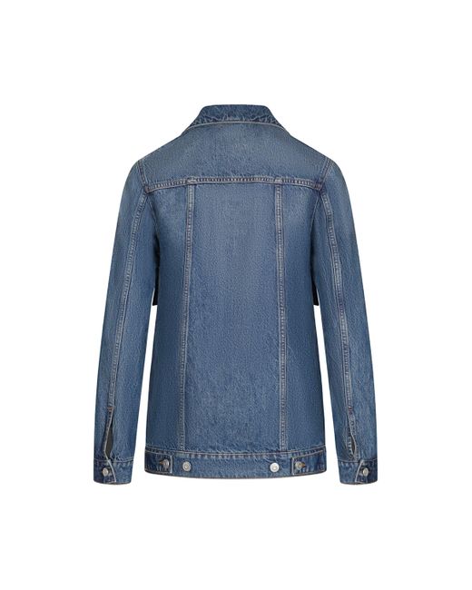 Coperni Blue Denim Jacket, Long Sleeves, , 100% Cotton