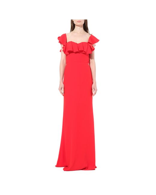 Alexander McQueen Red Abito Dress