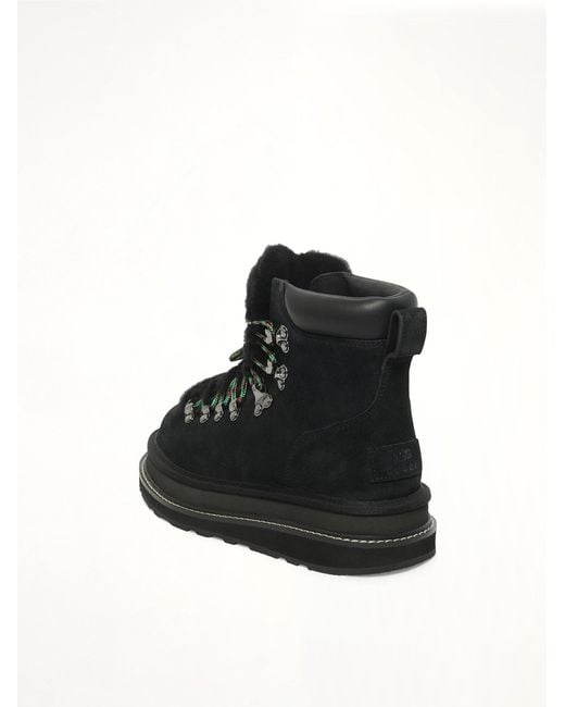 Sacai Black Ugg Hiker