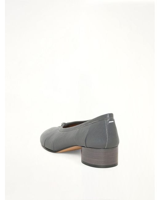 Maison Margiela Gray Tabi Ballerina New H30