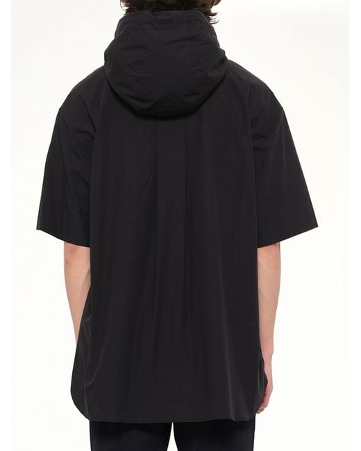 Juun.J Black S/S Parka for men