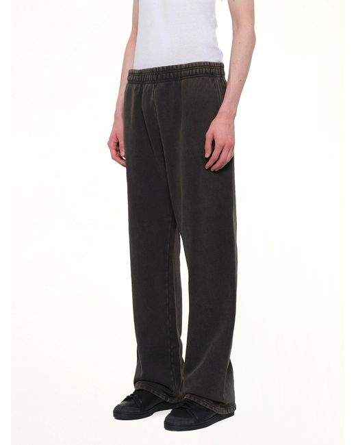 Entire studios Black Straight Leg Sweatpant for men