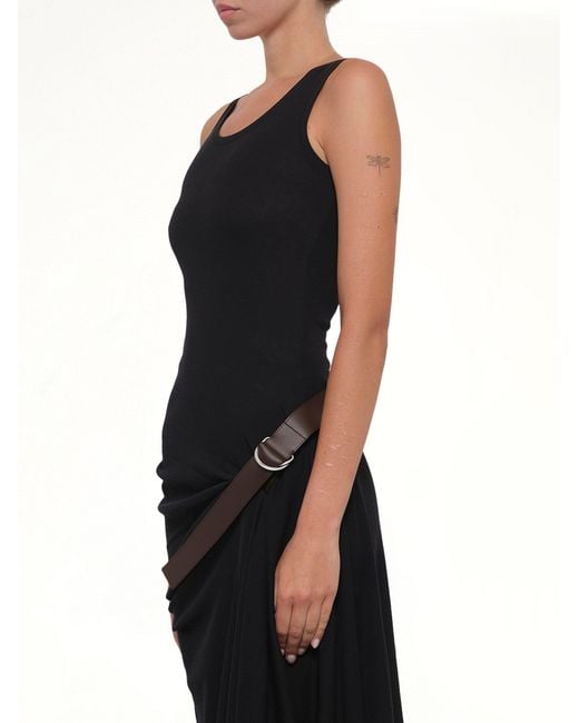 Loewe Black Belted Tank Dress