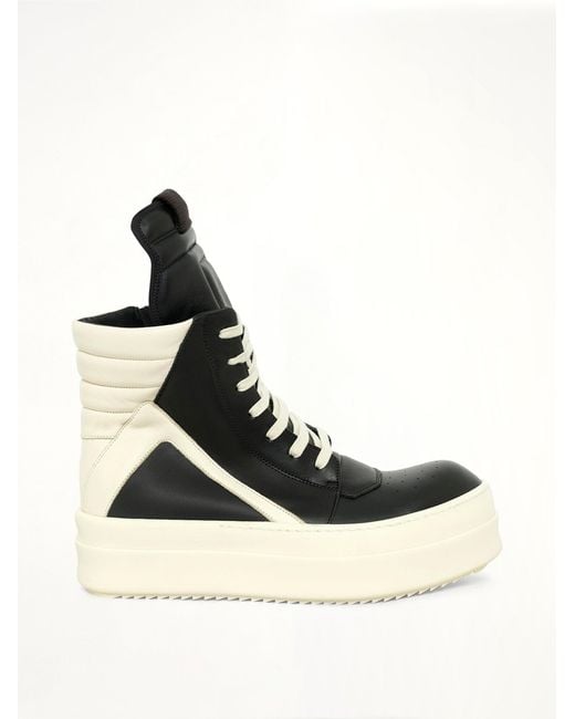 Rick Owens Black Mega Bumper Geobasket for men