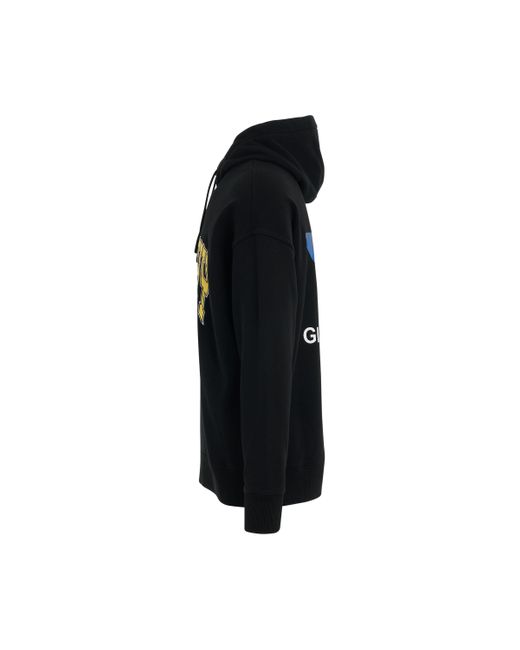 Givenchy Black 'Bstroy Global Peace Hoodie, , 100% Cotton, Size: Small for men