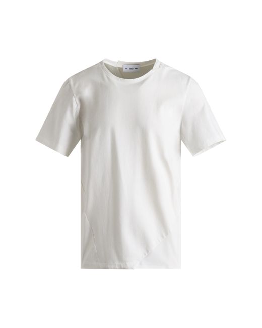 Post Archive Faction PAF White '6.0 T-Shirt (Center), , 100% Cotton, Size: Small for men