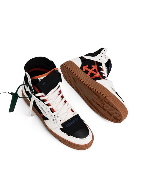 Off-White c/o Virgil Abloh Multicolor 3.0 Off Court Calf Leather Sneakers, /, 100% Rubber for men