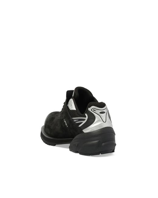 REMAGINE Black Starting Bigger Hybrid Derby Shoes, 100% Calf Leather for men