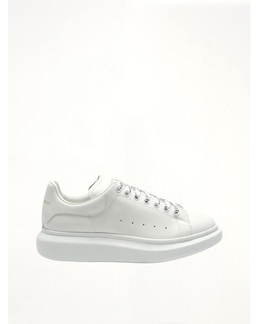 McQueen White Larry Oversized Sneaker for men