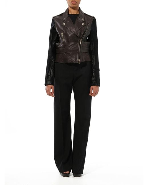 Givenchy Black Lamb Leather Jacket, 100% Leather
