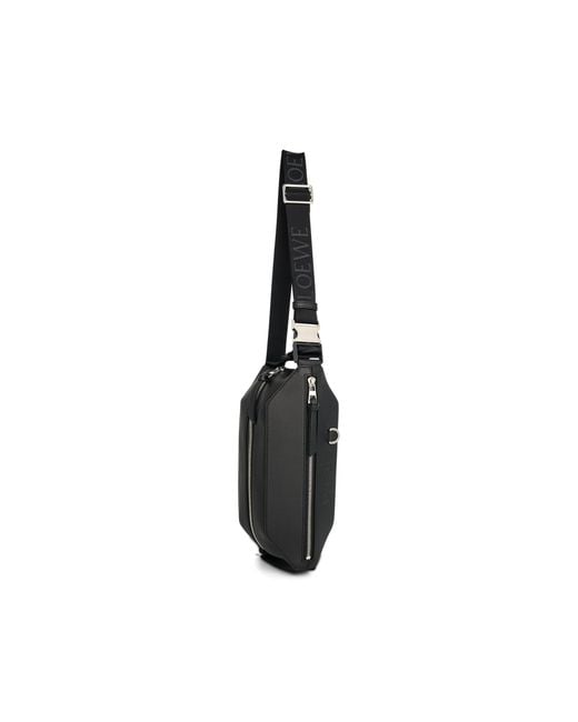 Loewe Black Convertible Sling Bag for men
