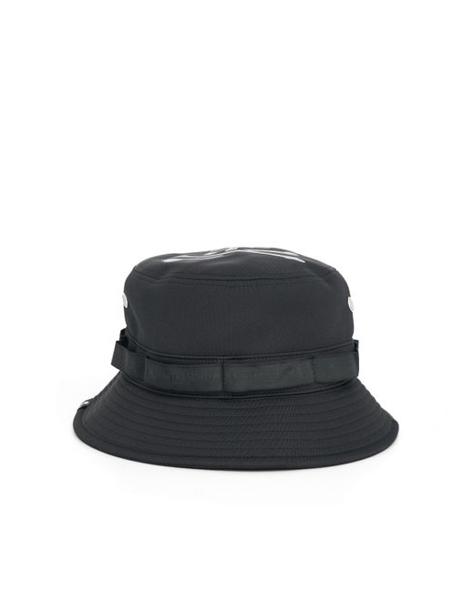 Mastermind Japan Black 'Reflective Adventure Hat, , 100% Polyester, Size: Small for men