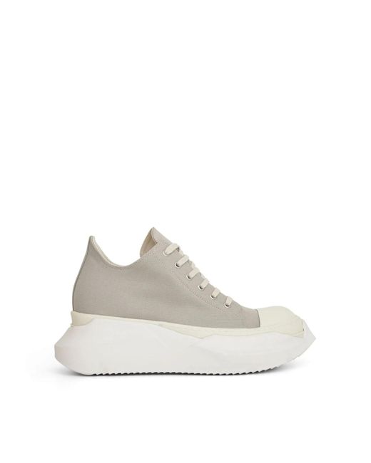 Rick Owens Natural Abstract Sneakers, 100% Rubber for men