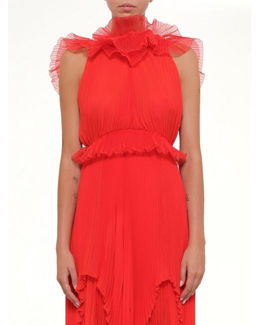 Givenchy Red Pod Dress