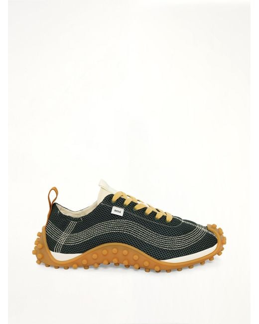 AMI Green Mirage Sneaker for men